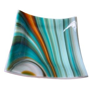 Glass ring dish